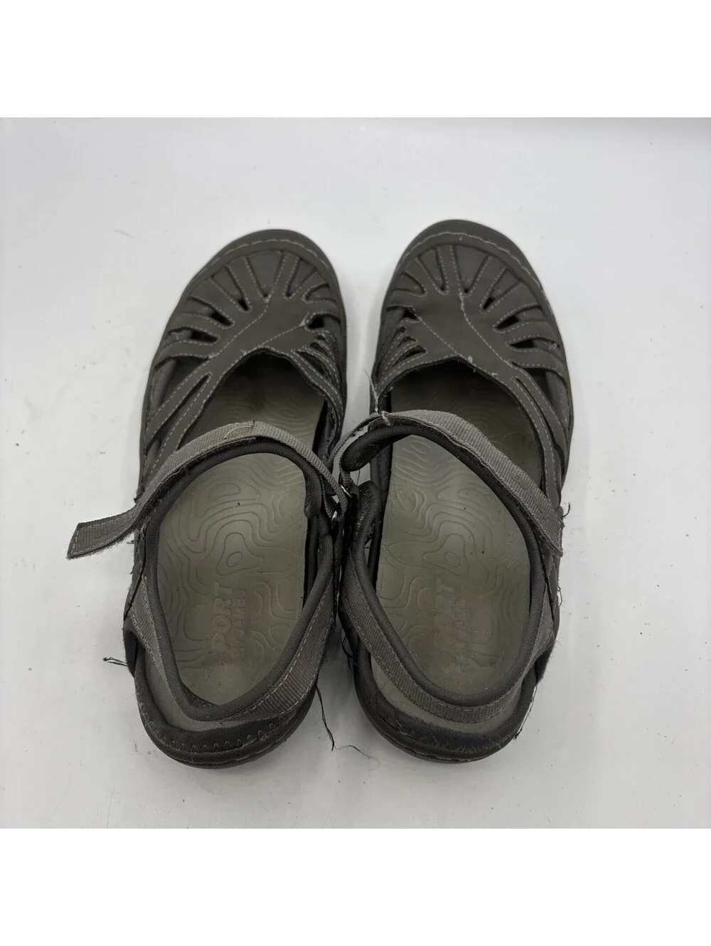 Gray Women’s JBU Sport All Terrain Traction Poppy Shoe Sandal Maryjane Size 7.5